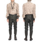 Blusa Beige con Cruzados para Hombre Blusa Beige con Cruzados para Hombre