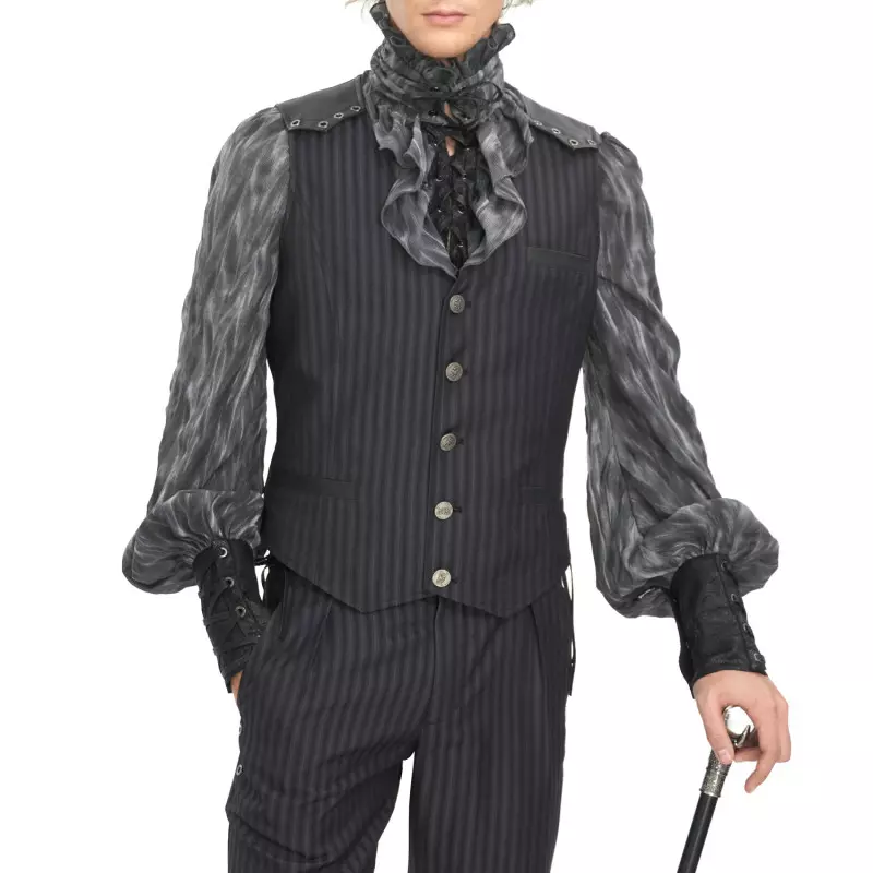 Striped Waistcoat for Men from Devil Fashion Brand at €62.00