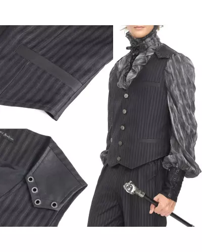 Striped Waistcoat for Men from Devil Fashion Brand at €62.00