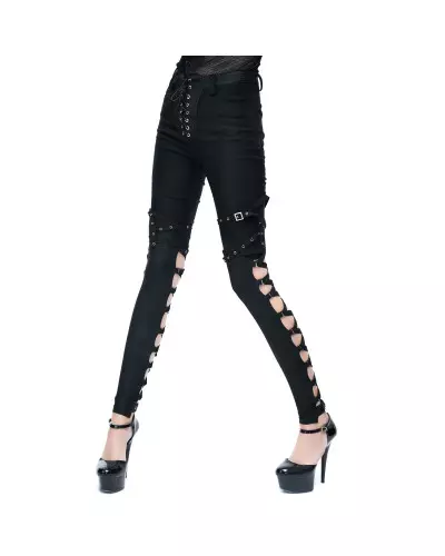 Trousers with Lacings from Dark in Love Brand at €59.90