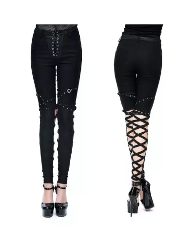 Trousers with Lacings from Dark in Love Brand at €59.90