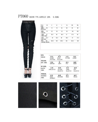 Pantalon avec Croisés