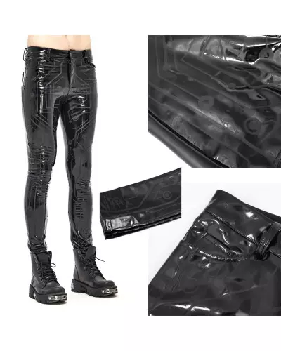 Gemusterte Herrenhose der Devil Fashion-Marke für 75,00 €