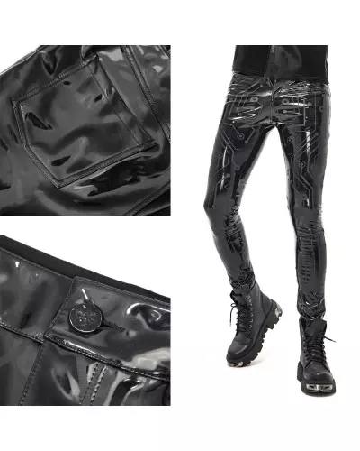 Gemusterte Herrenhose der Devil Fashion-Marke für 75,00 €