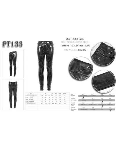 Gemusterte Herrenhose der Devil Fashion-Marke für 75,00 €