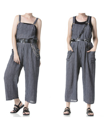 Striped Jumpsuit