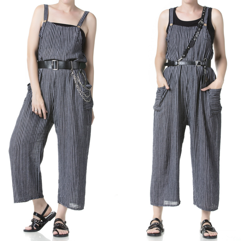 Striped Jumpsuit