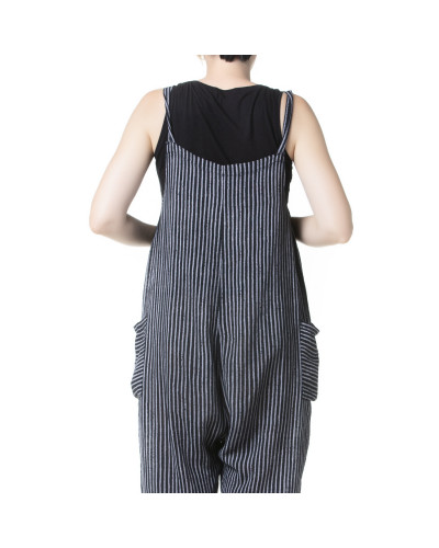 Gestreifter Jumpsuit