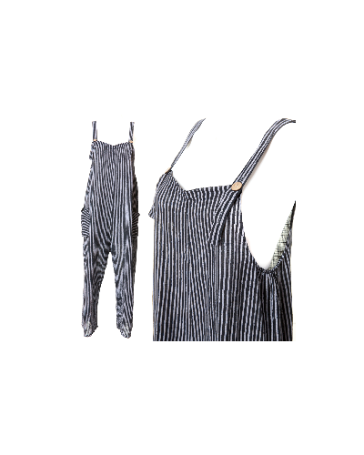 Gestreifter Jumpsuit