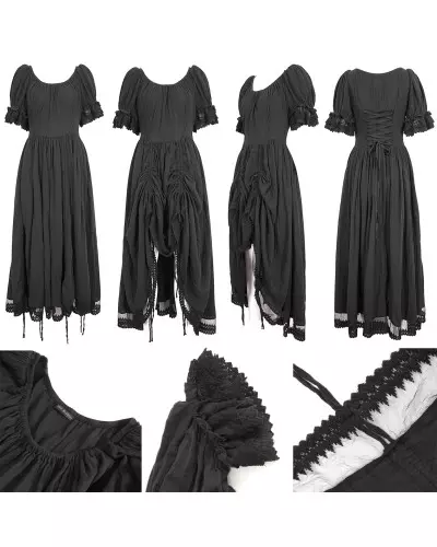 Robe Noire de la Marque Devil Fashion à 98,00 €