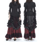 Elegant Red and Black Skirt Elegant Red and Black Skirt