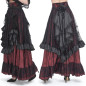 Elegant Red and Black Skirt Elegant Red and Black Skirt