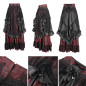 Elegant Red and Black Skirt Elegant Red and Black Skirt