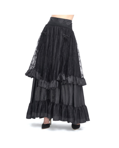 Eleganter Rock in Schwarz