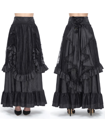 Falda Negra Elegante