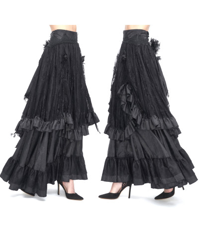 Eleganter Rock in Schwarz