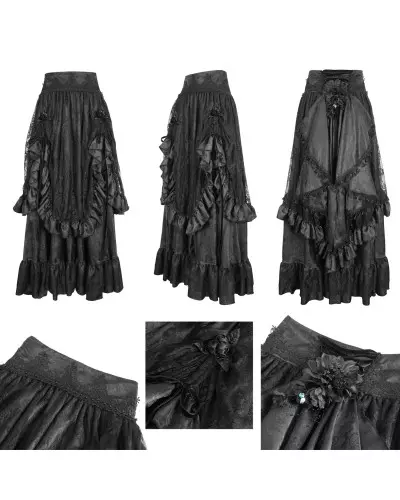 Elegant Black Skirt from Devil Fashion Brand at €140.00