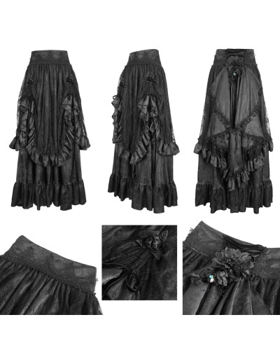 Falda Negra Elegante