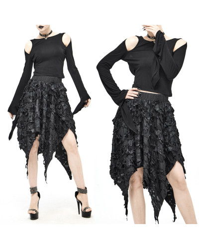 Falda Midi Negra