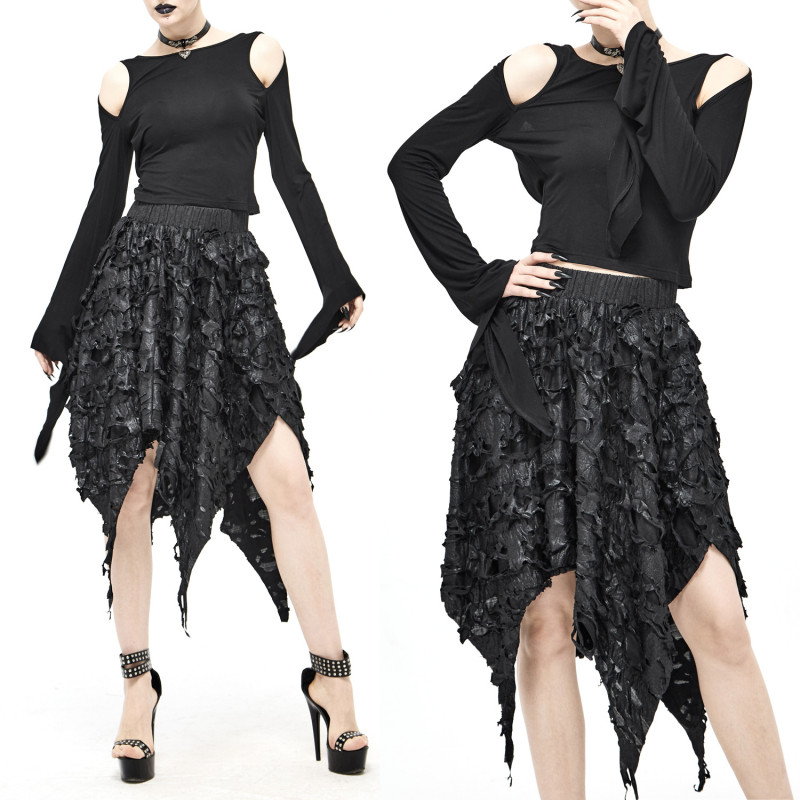 Black Midi Skirt