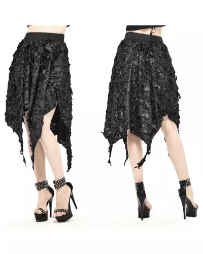 Black Midi Skirt from Devil Fashion Brand at €41.00