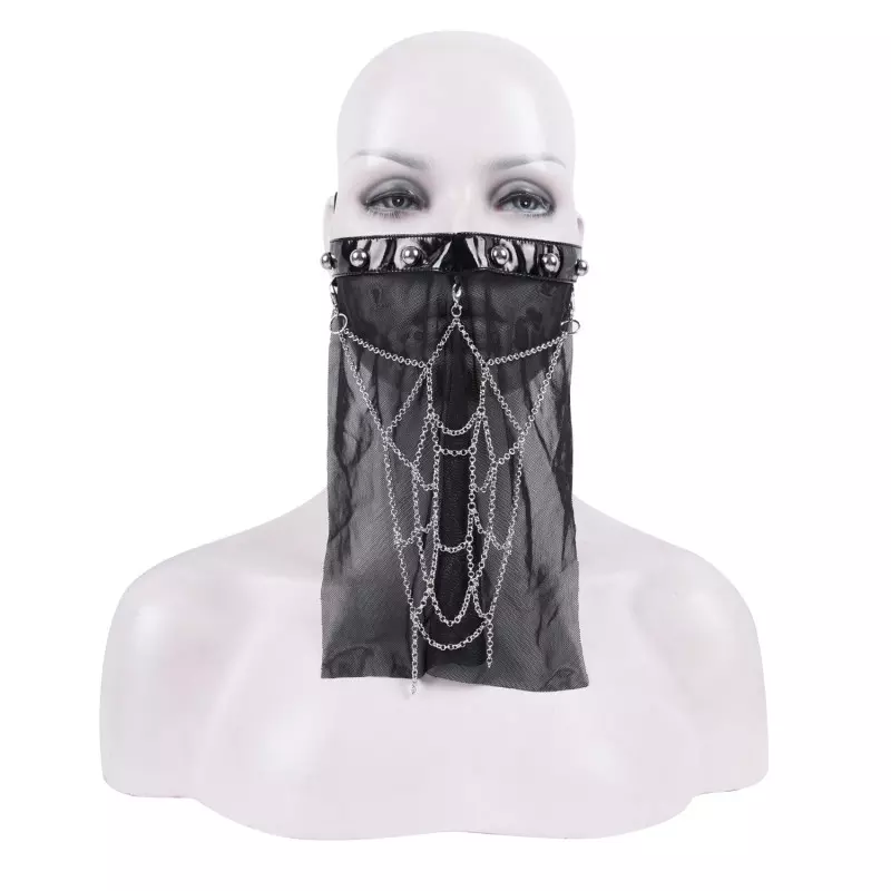 Lange Maske mit Spinnennetz der Devil Fashion-Marke für 25,00 €