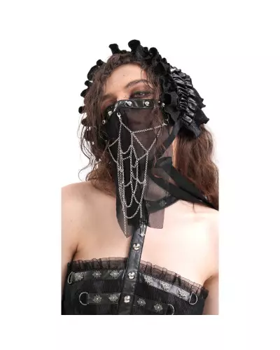 Lange Maske mit Spinnennetz der Devil Fashion-Marke für 25,00 €