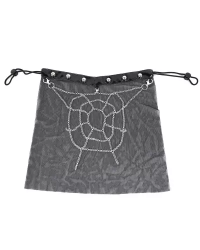 Long Mask with Spiderweb from Devil Fashion Brand at €25.00