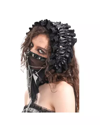 Bonnet with Leatherette from Devil Fashion Brand at €25.00