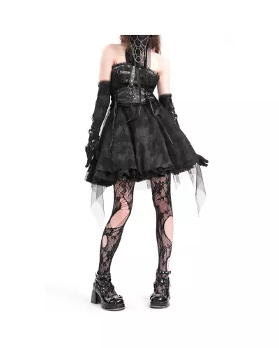 Long Mask with Spiderweb from Devil Fashion Brand at €25.00