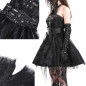 Short Dress with Leatherette Short Dress with Leatherette