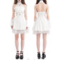 White Dress with Cross White Dress with Cross