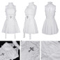 White Dress with Cross White Dress with Cross