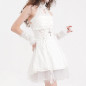White Dress with Cross White Dress with Cross