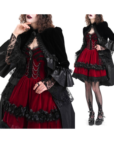 Chaqueta Elegante con Volantes
