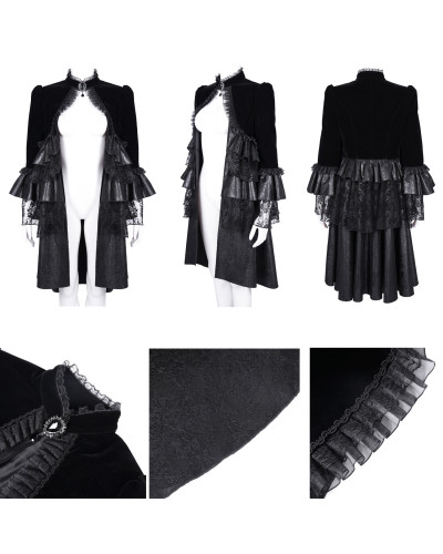 Chaqueta Elegante con Volantes