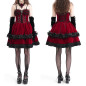 Vestido Rojo con Cadenas Vestido Rojo con Cadenas