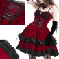 Vestido Rojo con Cadenas Vestido Rojo con Cadenas