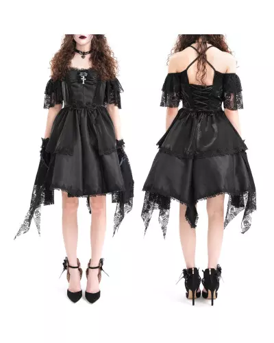 Dress with Cross from Devil Fashion Brand at €115.00