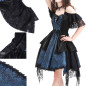 Blau-Schwarzes Kleid mit Kreuz Blau-Schwarzes Kleid mit Kreuz