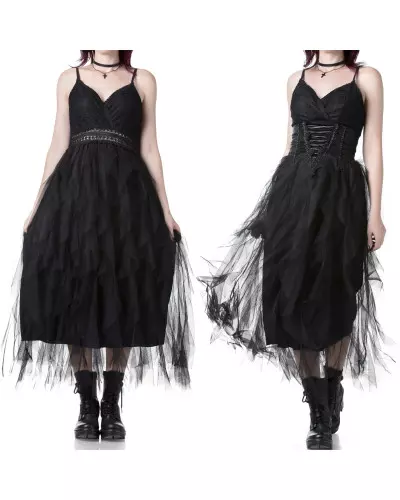 Robe avec Tulle et Guipure de la Marque Style à 29,90 €