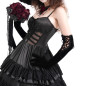 Vestido Preto com Folhos Vestido Preto com Folhos