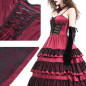 Red Dress with Ruffles