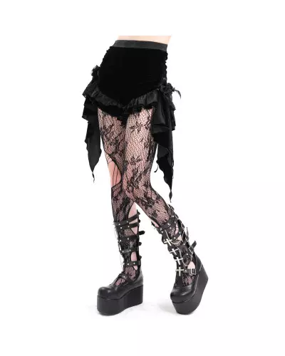 Elegant Shorts with Roses from Devil Fashion Brand at €55.00