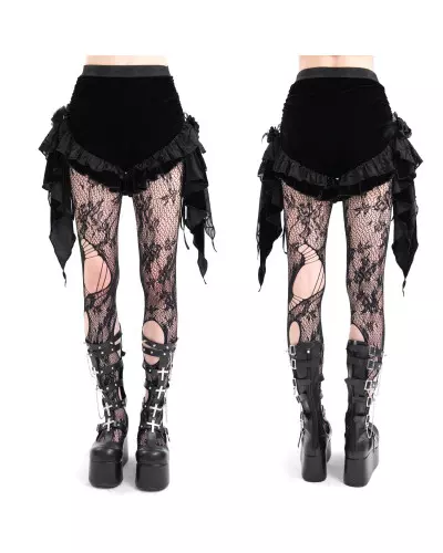 Short Élégant avec Roses de la Marque Devil Fashion à 55,00 €