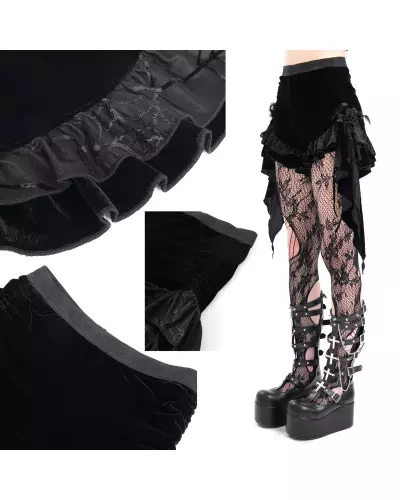 Elegant Shorts with Roses from Devil Fashion Brand at €55.00