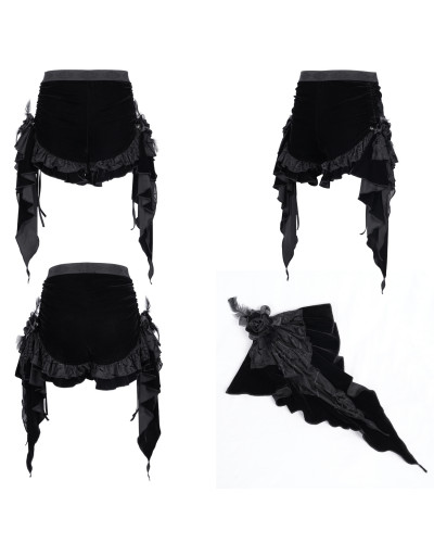 Shorts Elegantes con Rosas
