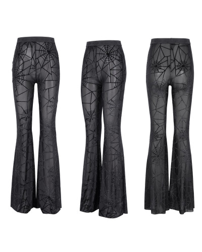 Legging Transparente con Telas de Araña