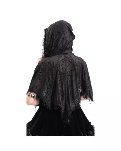 Cape avec Toile d'Araignée de la Marque Devil Fashion à 51,50 €