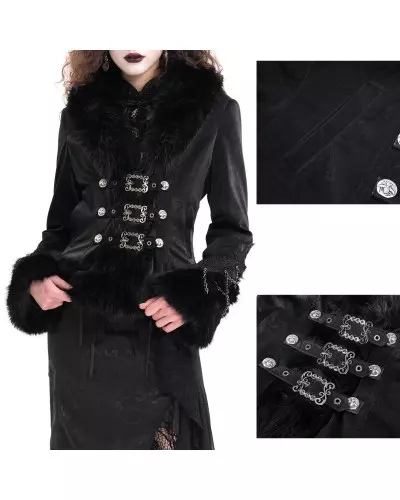 Jacke mit Schnallen der Devil Fashion-Marke für 129,00 €